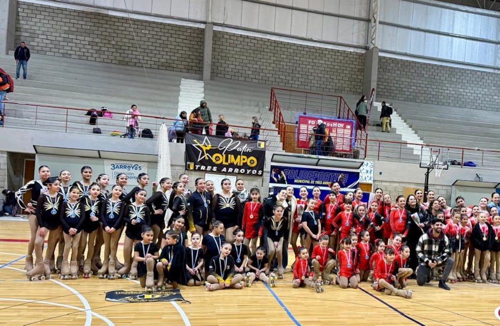 Amistoso de Patín Artístico con la organizado por el Club Olimpo de Tres Arroyos