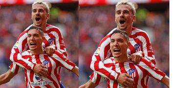 Molina y Griezmann le dieron los tres puntos al conjunto de Simeone.