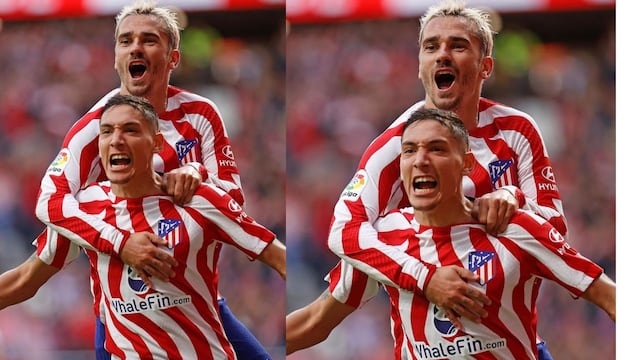 Molina y Griezmann le dieron los tres puntos al conjunto de Simeone.