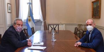 Perczyk y Lichtmajer se reunieron en Buenos Aires.