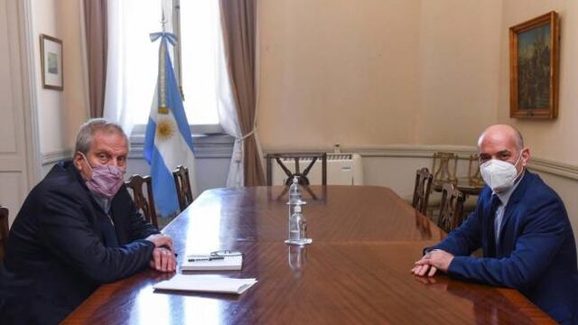 Perczyk y Lichtmajer se reunieron en Buenos Aires.