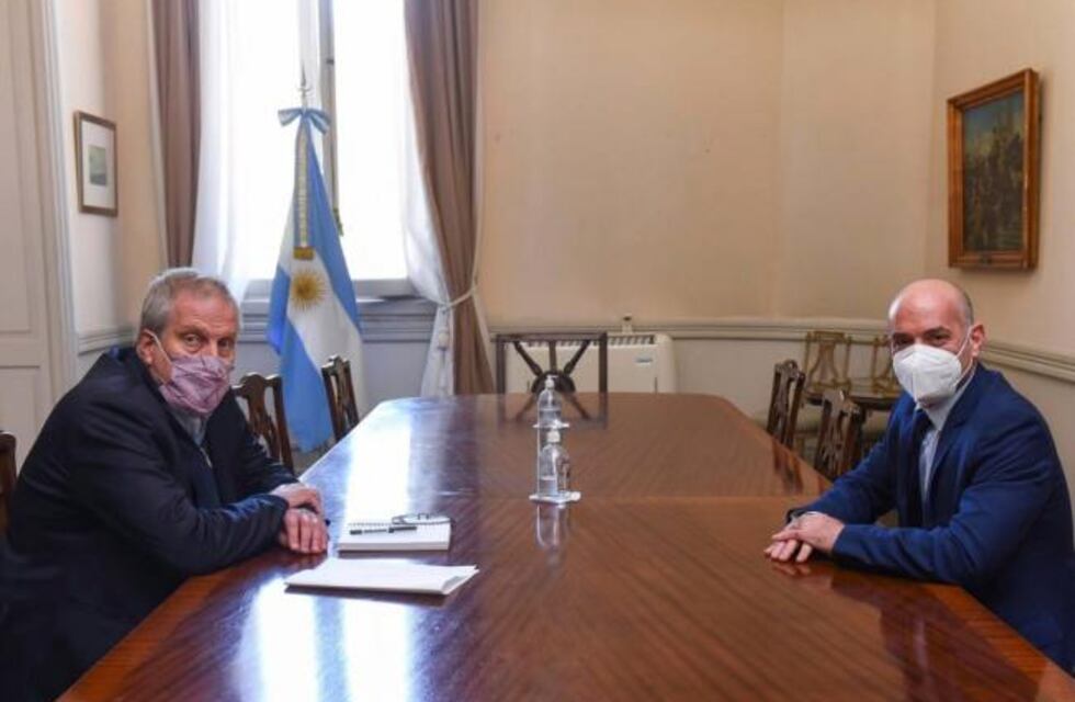 Lichtmajer fue recibido por el ministro de Educación de la Nación Jaime Perczyk