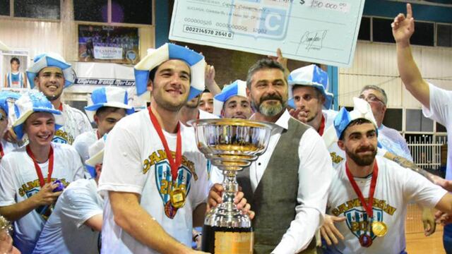 9 de Julio de Freyre se quedó con la última edición disputada en 2019. (@basquetFBPC)