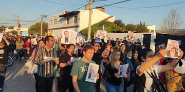 Emotiva despedida a Diego Gatica, el policía asesinado en la ciudad de San Luis