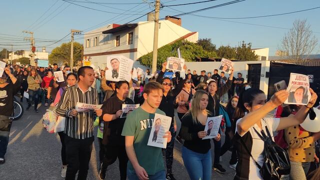 Emotiva despedida a Diego Gatica, el policía asesinado en la ciudad de San Luis
