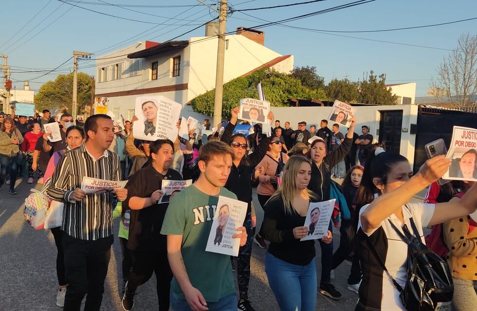 La emotiva despedida a Diego Gatica, el policía asesinado en San Luis