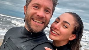 Thelma Fardín y Nico Riera arrancaron el año "probando cositas nuevas"