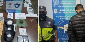 Tres detenidos por drogas en Bahía Blanca
