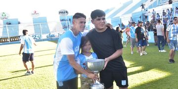 El Wachi García se fue campeón de Racing (Foto Javier Ferreyra).