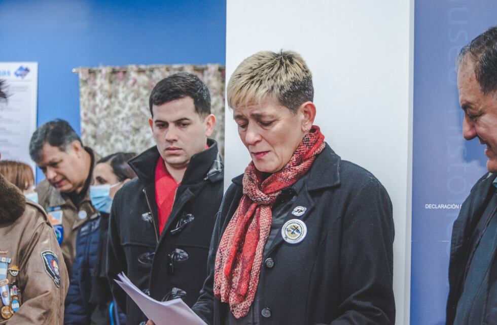 Ushuaia: homenajearon a Juan Carlos Treppo, soldado caído en Malvinas