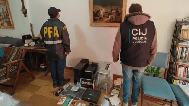 Pedofilia. Detenidos en Carlos Paz