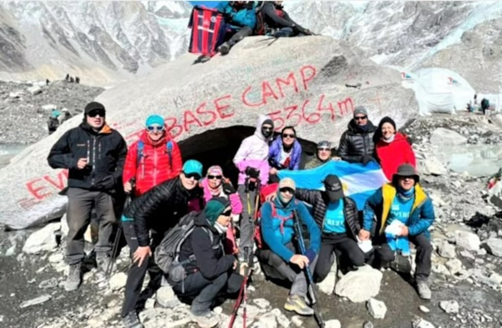 Orgullo provincial: un grupo de pampeanos llegó hasta la cima del Everest