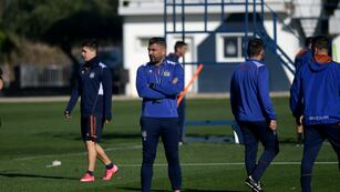 El entrenador Javier Gandolfi arma el Talleres que competirá en la Copa de la Liga. (Ramiro Pereyra / La Voz)