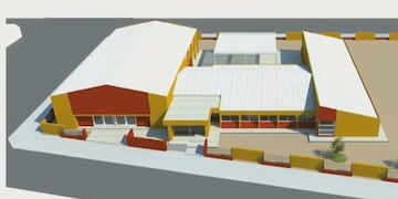 El edificio escolar a construir en la ciudad de La Quiaca fue diseñado bajo criterios de arquitectura bioclimática.