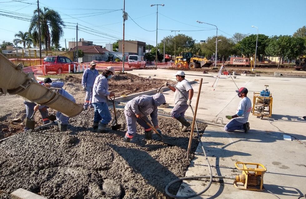 Por la obra de la rotonda de Bv. Yrigoyen, habrá desvíos de tránsito