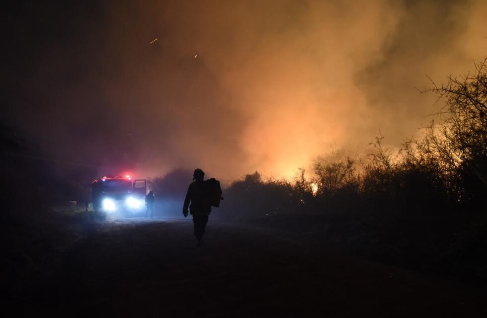 En una semana se produjeron seis Incendios forestales en Pérez