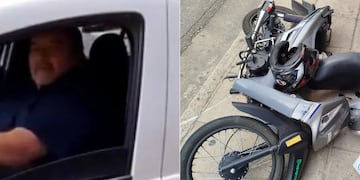 Un video revela la verdad detrás del auto que arrolló una motocicleta en Córdoba.