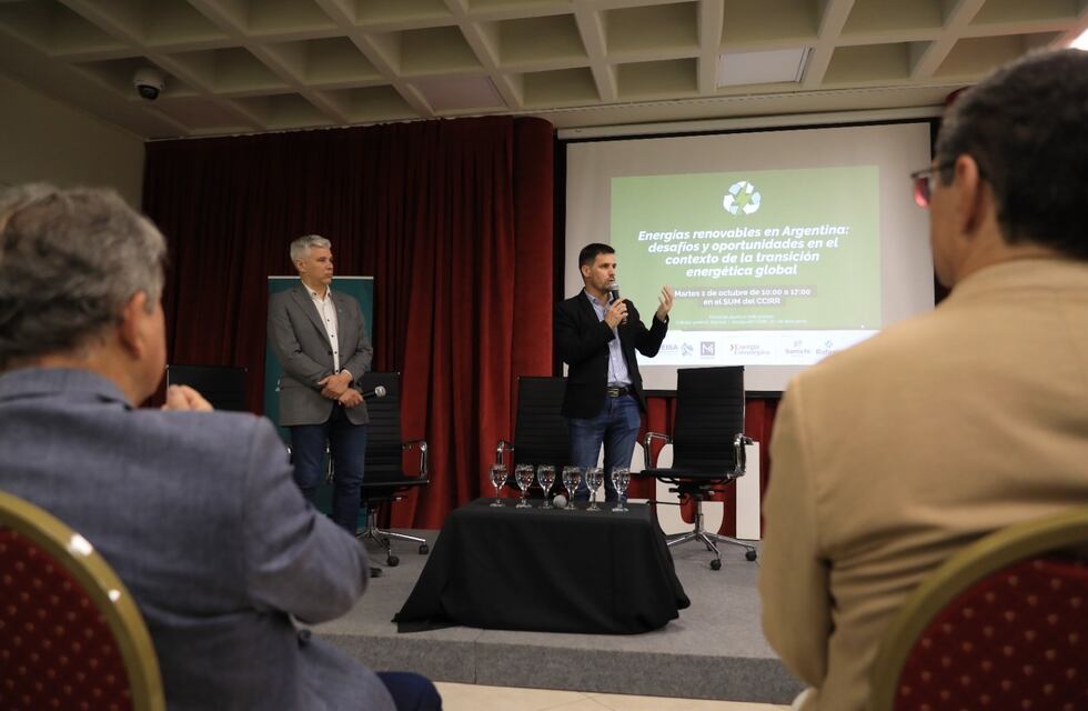 El intendente de Rafaela destacó el rol del Estado en el desarrollo de energías renovables