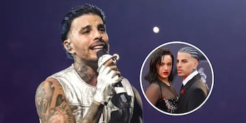 Rauw Alejandro lloró en vivo con la canción que le dedicó a Rosalía y tomó una drástica decisión
