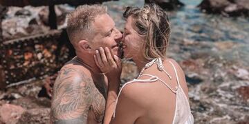 El gran paso de la pareja.