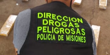 Droga secuestrada por la Policía de Misiones