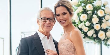 Eduardo Costantini más enamorado que nunca de Elina Fernández.