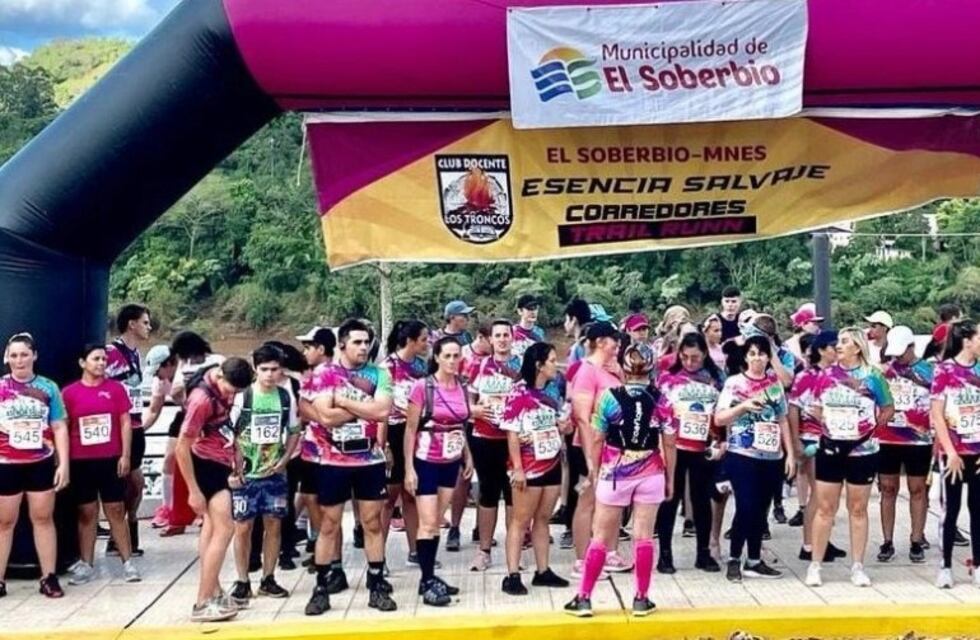 Exitosa “Maratón Rosa” en El Soberbio