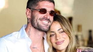 Tini Stoessel y Rodrigo De Paul.