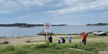 Murió una mujer mendocina en el dique Las Palmeras de San Luis (Gentileza Pablo Alcaraz)