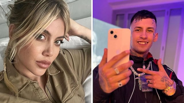 Wanda Nara y L-Gante
