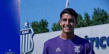 Joaquín Mosqueira, refuerzo de Talleres. (Prensa Talleres)