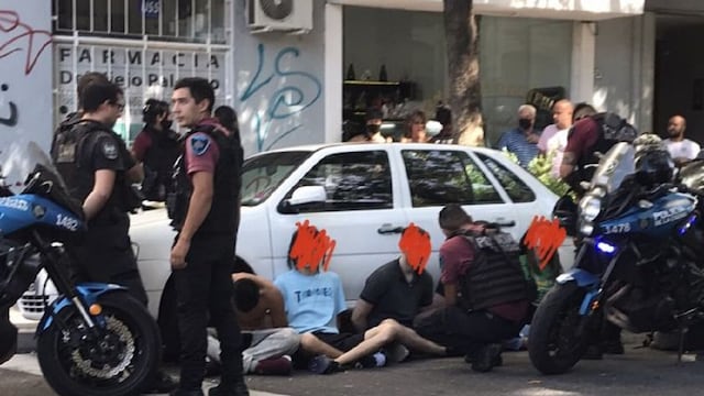 Así detuvieron a los seis jóvenes acusados de abusar en grupo a una mujer en  Palermo