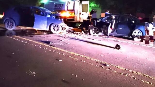 Falleció el menor involucrado en el choque frontal en Cerro Azul.