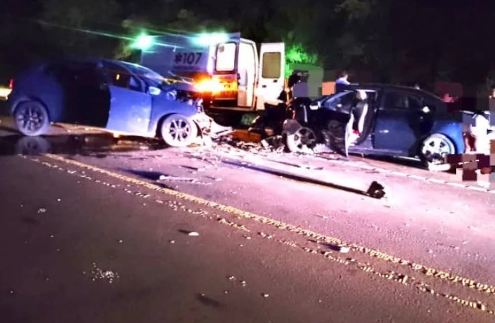 Cerro Azul: cuatro personas de heridas tras un choque frontal entre dos autos