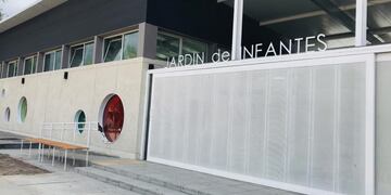 El nuevo jardín de infantes que funciona desde el comienco del ciclo lectivo se encuentra  junto a la escuela 1-716 Gladys Ortega. Gentileza MGSM