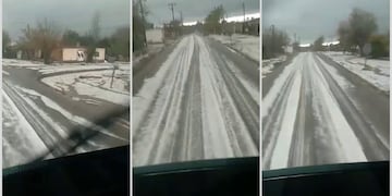 Las imágenes fueron tomadas por un vecino.