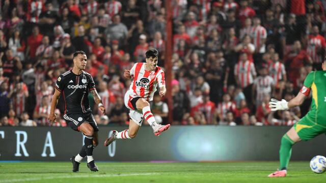 El gol a River en Alta Córdoba. Parte de la producción de Gregorio Rodríguez, quien pasa de Instituto al Melgar de Perú.