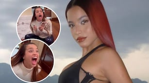 La DESOPILANTE reacción de Emilia Mernes tras el lanzamiento de su álbum .MP3