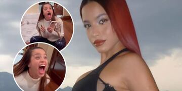 La DESOPILANTE reacción de Emilia Mernes tras el lanzamiento de su álbum .MP3