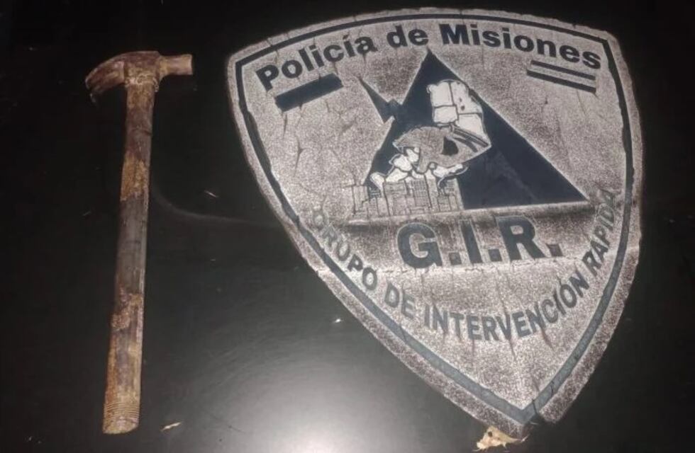 Violencia de género en Posadas: detienen a un hombre por agredir a su pareja con un martillo