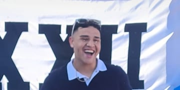 Por las redes sociales en Traslasierra circula la foto de Santiago Aguilera y un pedido de ayuda para ubicarlo. (La Voz(