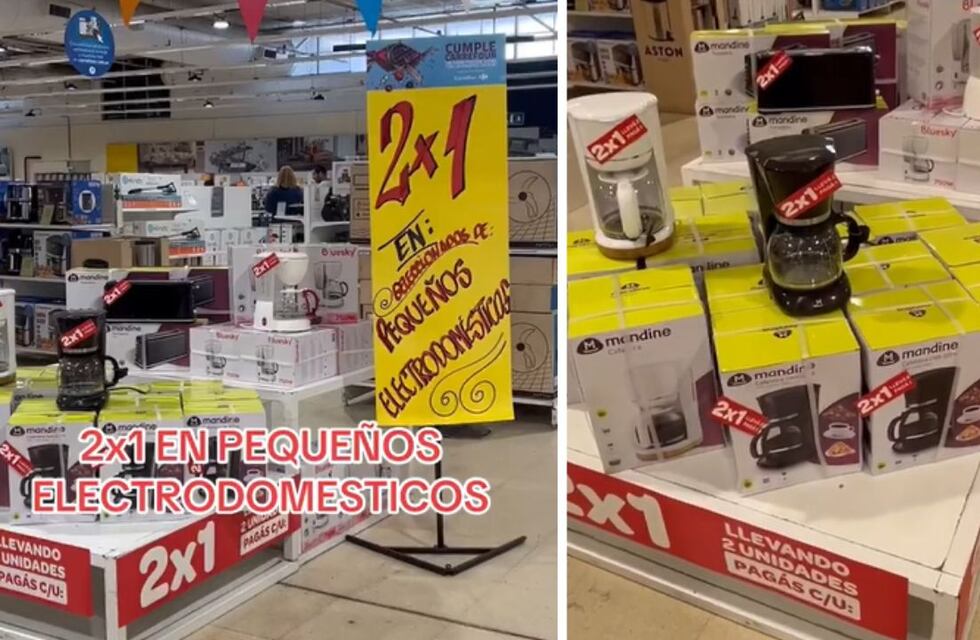 2x1 en electrodomésticos: cómo acceder a la promoción