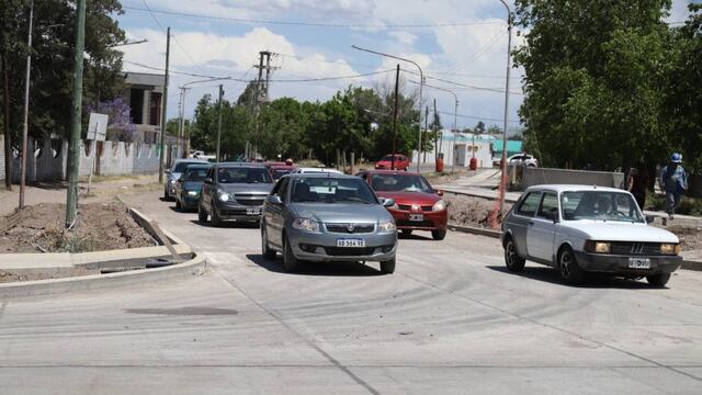 Habilitaron por completo el tránsito en el nudo vial de Alberdi en San Rafael.