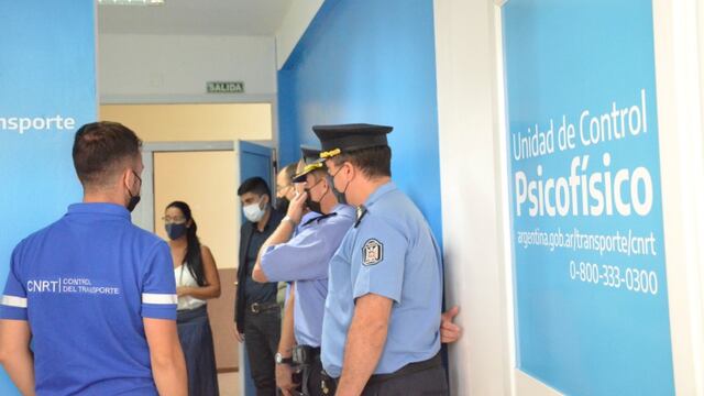 La Unidad de Control Psicofísico para choferes de larga distancia está en la terminal de San Rafael.