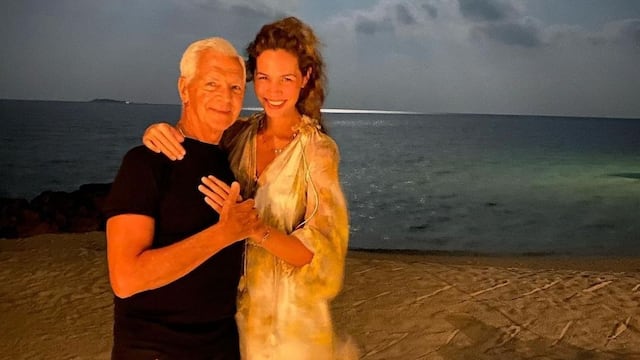 Elina Fernández y Eduardo Costantini
