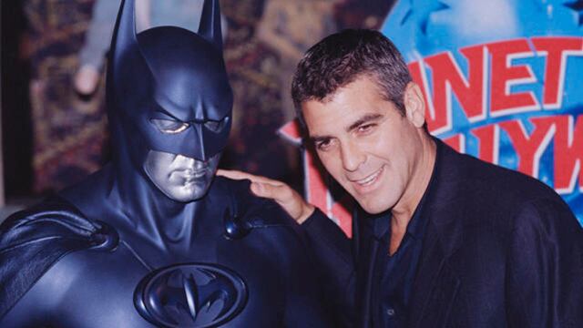 George Clooney como Batman.