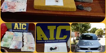 Material secuestrado en Rafaela