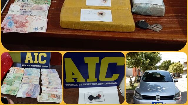 Material secuestrado en Rafaela