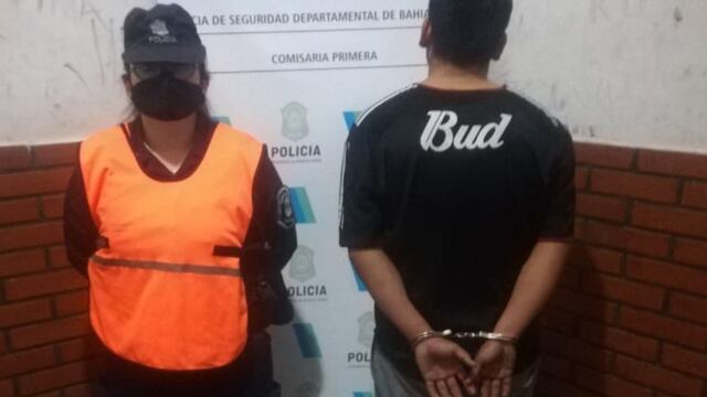 Ingresó a la casa de su expareja, la pinchó con un tenedor y realizó destrozos