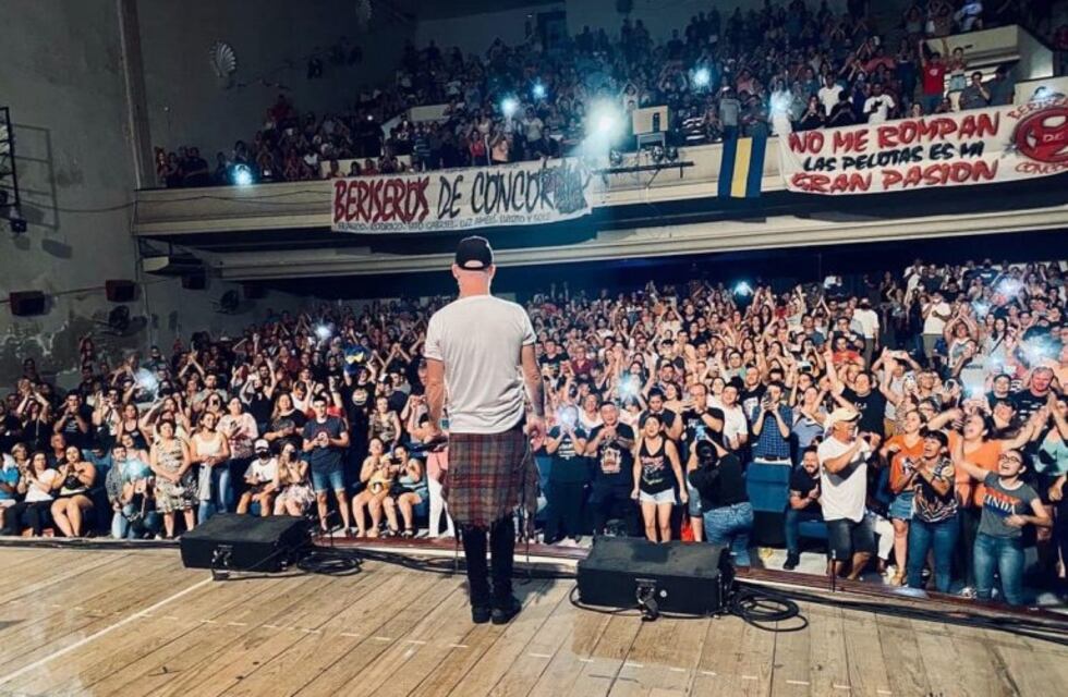 “Rolo” de La Beriso dio positivo de Covid-19 tras su recital en Concordia